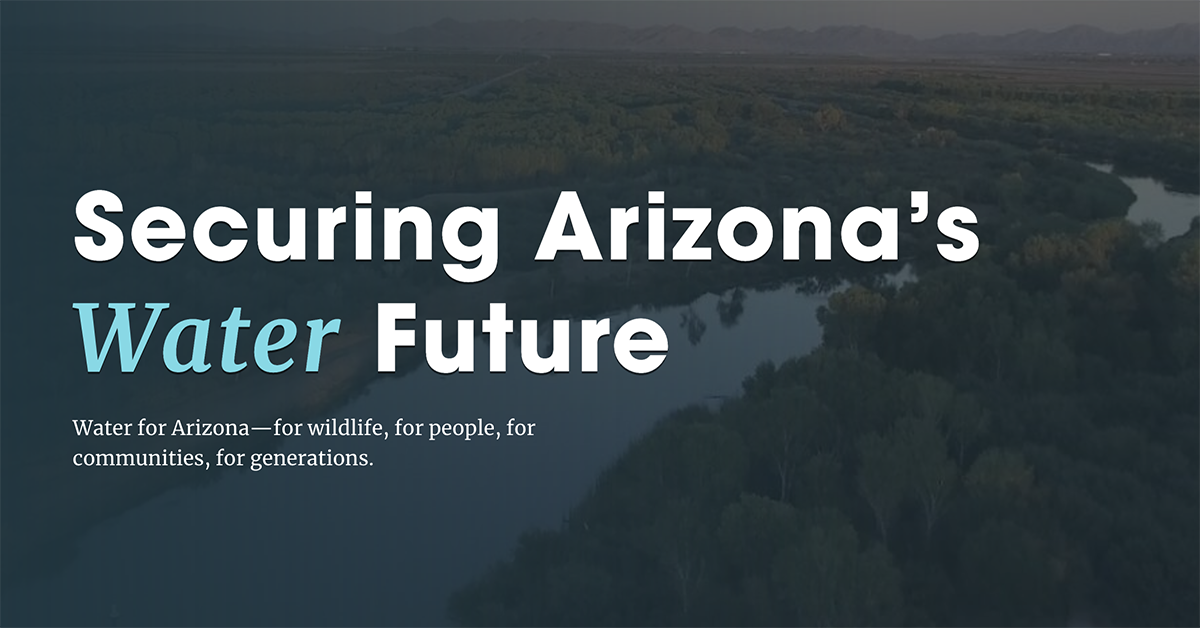 Water for Arizona - Securing Arizona’s Water Future